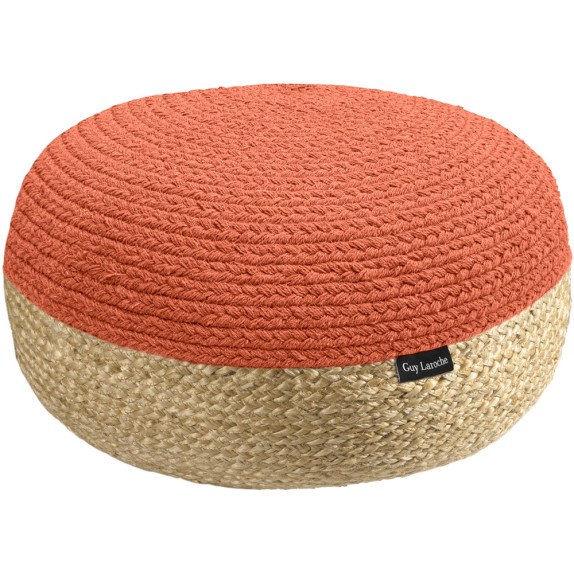 Πουφ Guy Laroche Maya Terra Ottoman 50x50x25