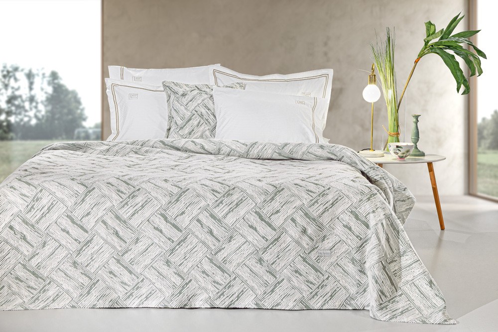 Guy Laroche - ΣΗΜΑΝΤΙΚΟ: Σε περίπτωση διαφοράς τιμής από το κατάστημα ισχύει παντα και μόνο η τιμή του καταστήματος Κουβέρτα Guy Laroche Lucid Verde 260x250