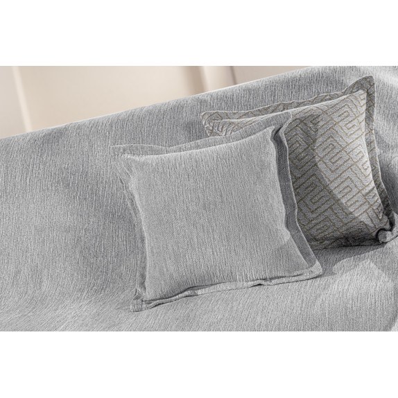 Μαξιλαροθήκη Διακόσμησης Guy Laroche Perth Grey 50x50
