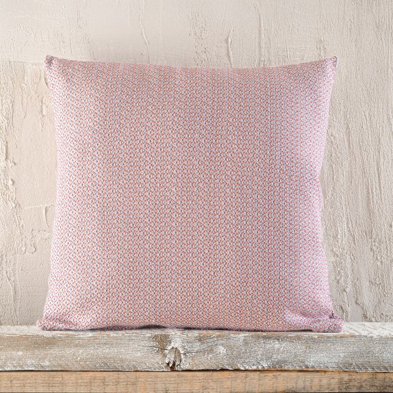 Μαξιλαροθήκη Διακόσμησης Rythmos Santorini Ροζ 40x40