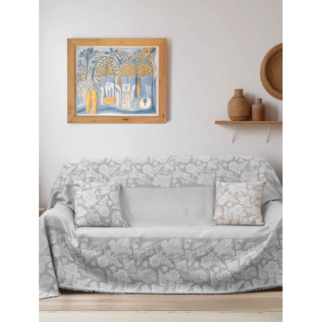 Ριχτάρι Τριθέσιου Madi Velrion Grey 170x300