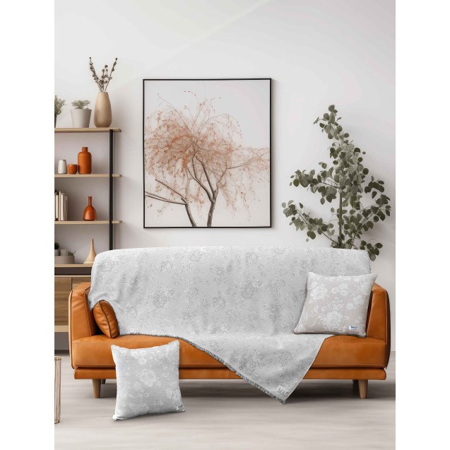 Ριχτάρι Πολυθρόνας Madi Azalith Grey 170x180