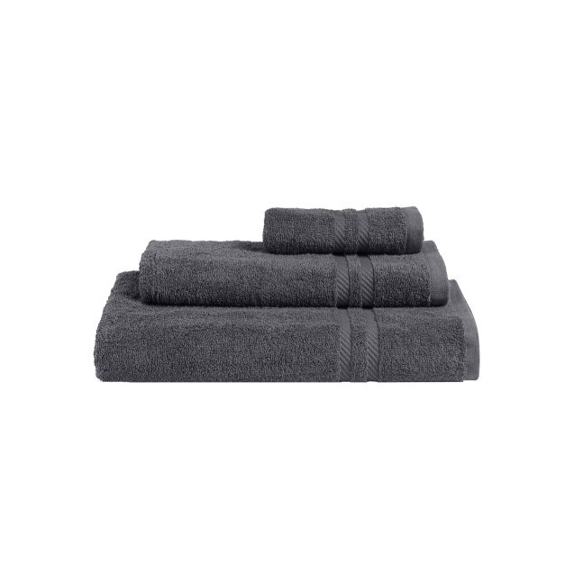 Πετσέτα Σώματος Madi Avela Anthracite 80x150