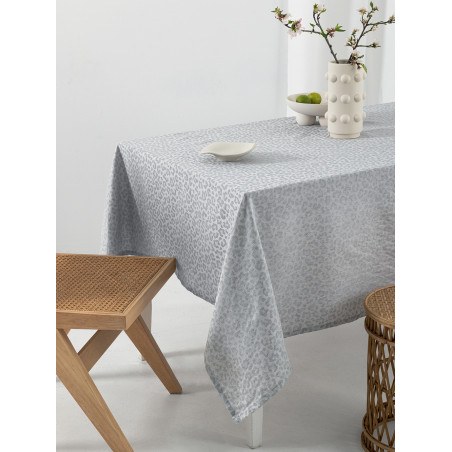 Τραπεζομάντηλο Αλέκιαστο Palamaiki Lita Grey 175x260