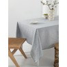 Τραπεζομάντηλο Αλέκιαστο Palamaiki Lita Grey 175x260