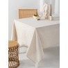 Τραπεζομάντηλο Αλέκιαστο Palamaiki Lita Beige 175x320