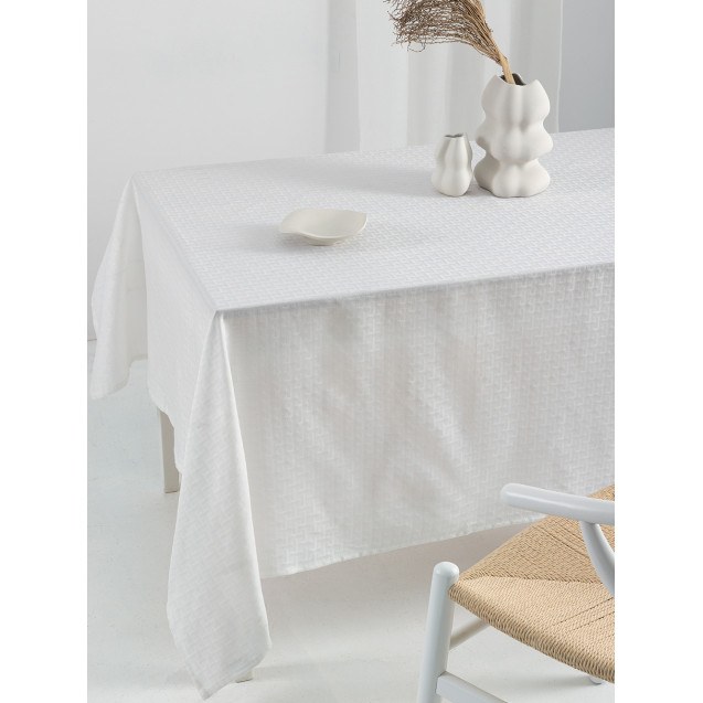 Τραπεζομάντηλο Αλέκιαστο Palamaiki Milly White...