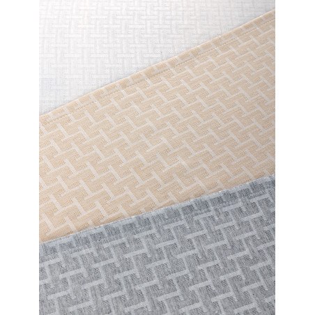 Τραπεζομάντηλο Αλέκιαστο Palamaiki Milly White 175x260