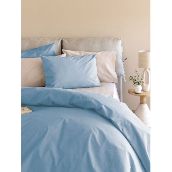 Σεντόνι Διπλό με Λάστιχο Palamaiki Etoile/2 Blue 140x200+32