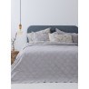 Σετ Κουβερλί Ημίδιπλο 2 Τεμαχίων Palamaiki Ifigeneia Silver 180x240