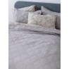 Σετ Κουβερλί Ημίδιπλο 2 Τεμαχίων Palamaiki Ifigeneia Silver 180x240