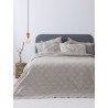 Σετ Κουβερλί Υπέρδιπλο Palamaiki Ifigeneia Beige 220x240