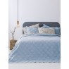 Σετ Κουβερλί King Size 3 Τεμαχίων Palamaiki Ifigeneia Denim 260x240