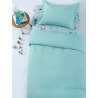 Σετ Κουβερλί Υπέρδιπλο Palamaiki Jenn/2 Aqua 220x240