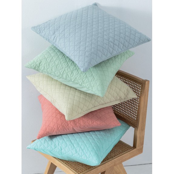 Μαξιλαροθήκη Διακόσμησης Palamaiki Jenn/2 Ivory 48x48