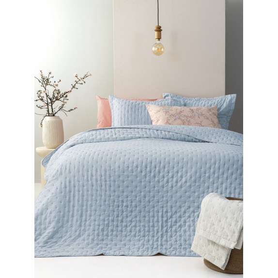 Κουβερλί Υπέρδιπλο Palamaiki Nico Ciel 220x240