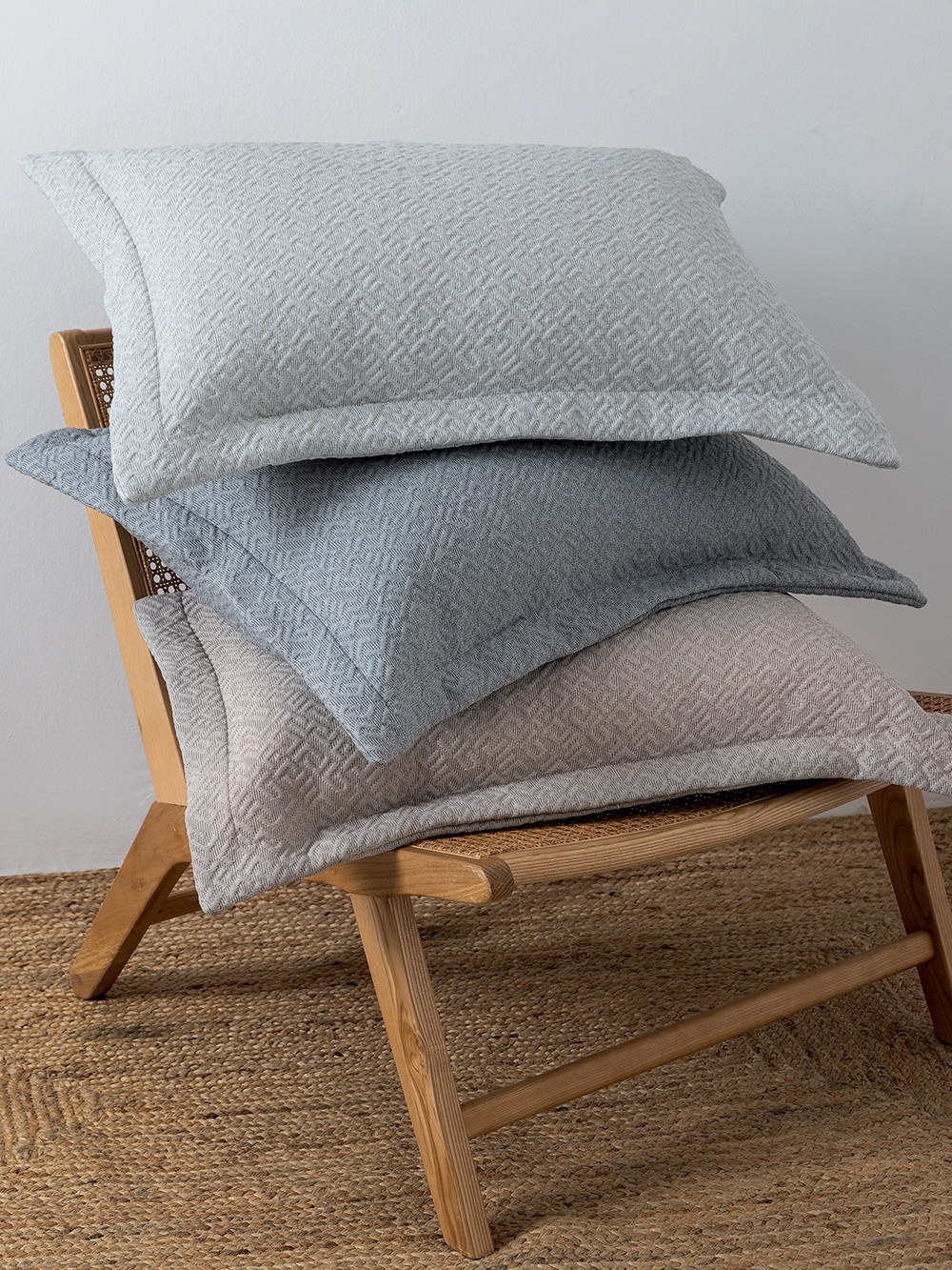 Σετ Μαξιλαροθήκες Palamaiki Zoe Grey 50x70