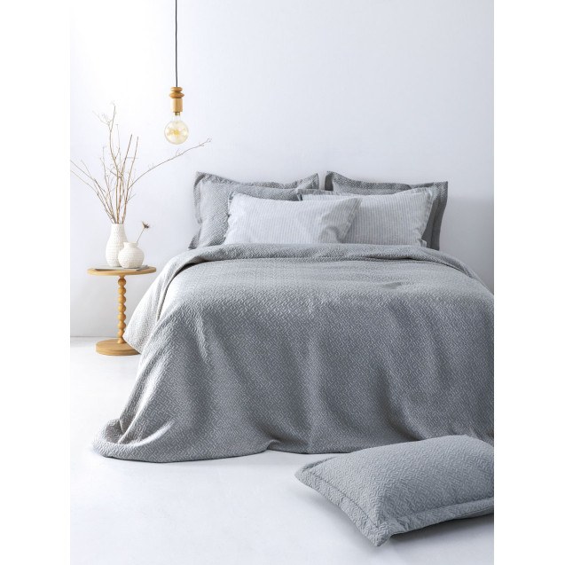 Σετ Μαξιλαροθήκες Palamaiki Zoe Grey 50x70
