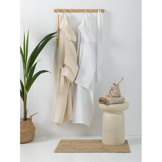 Μπουρνούζι Palamaiki Mous White X-Large