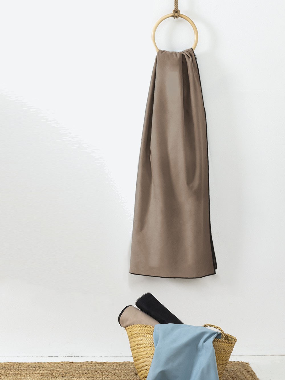 Πετσετα Γυμναστηριου Palamaiki Active (3) Moka 90x160