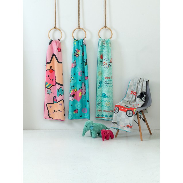 Παιδική Πετσέτα Θαλάσσης Palamaiki Nm16 90x160