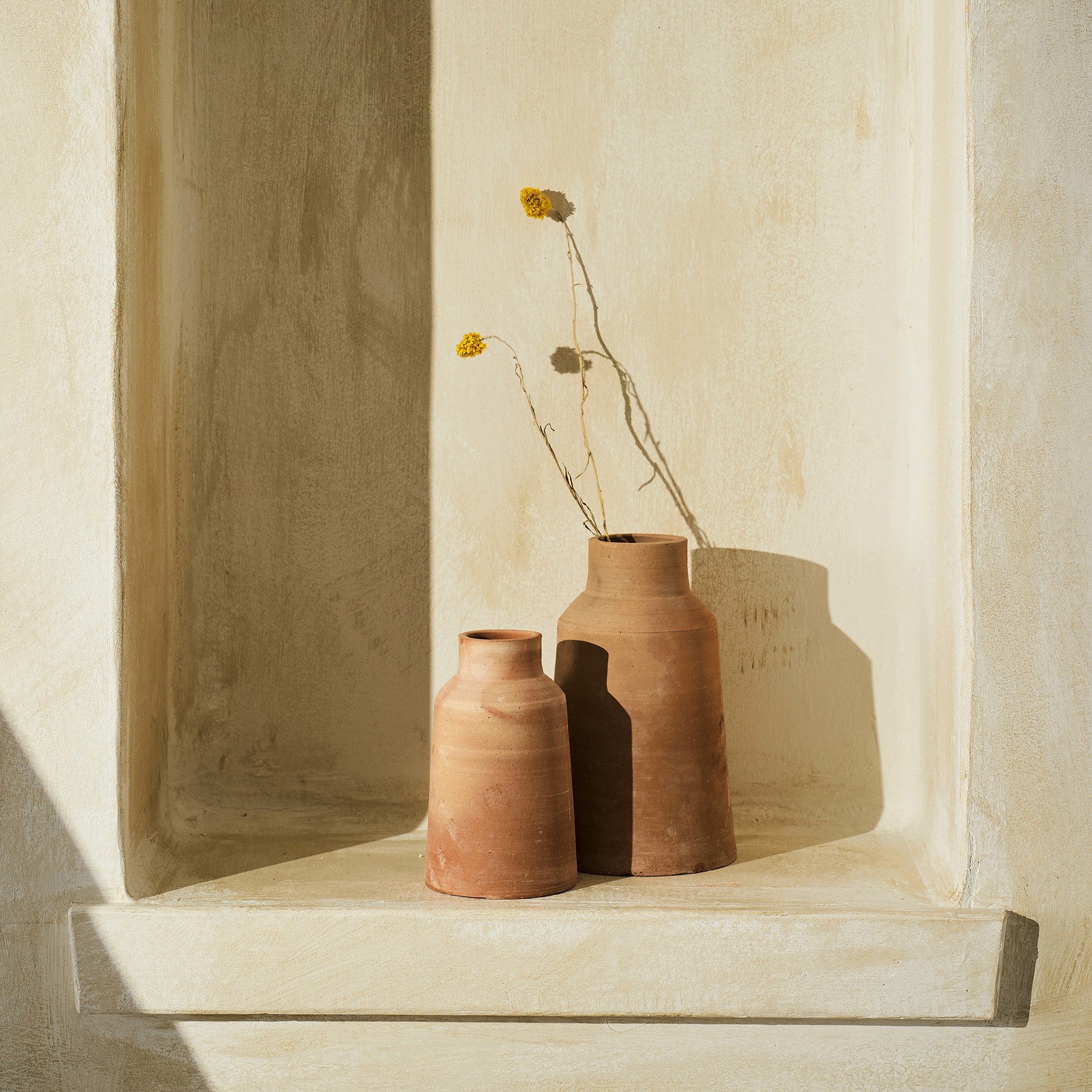 Πήλινο βάζο Gofis Home Nala 142 Ø9 Ύψος: 16