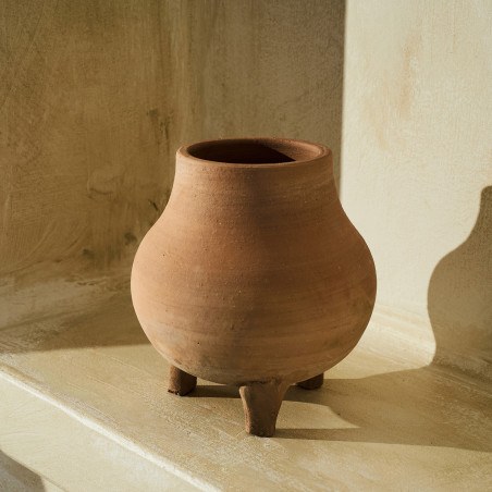 Πήλινο βάζο Gofis Home Zohra 146 Ø16 Ύψος: 21