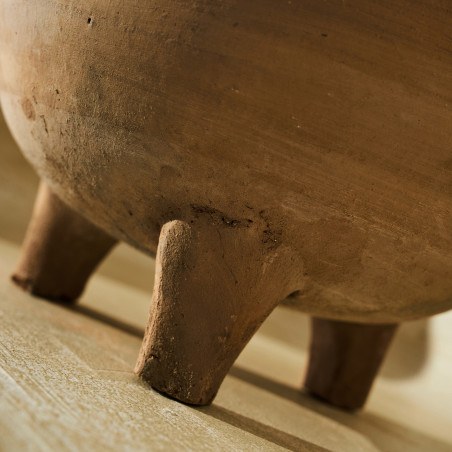 Πήλινο βάζο Gofis Home Zohra 146 Ø16 Ύψος: 21