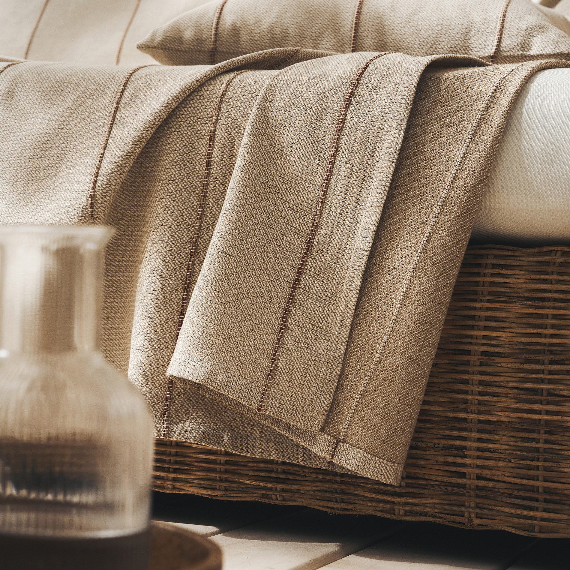 Ριχτάρι Τριθέσιου Gofis Home Rabia Beige/Clay 321/02 180x310