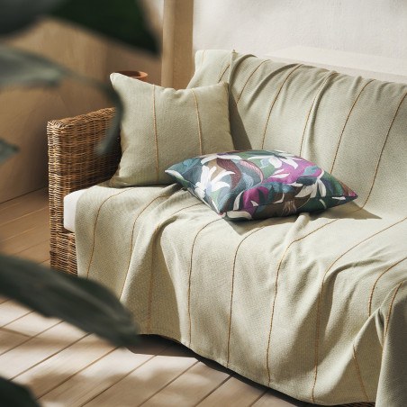 Ριχτάρι Πολυθρόνας Gofis Home Rabia Green/Mustard 321/11 180x180