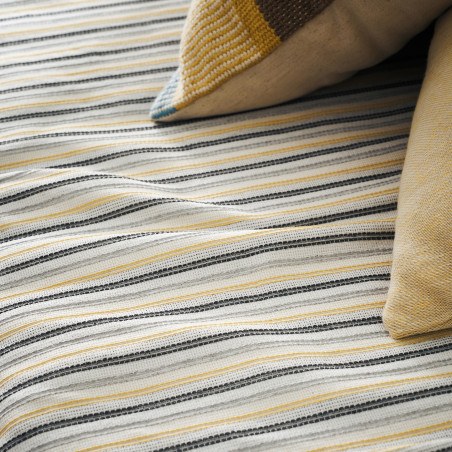 Ριχτάρι Διθέσιου Gofis Home Clover Grey/Yellow 334/01 180x250