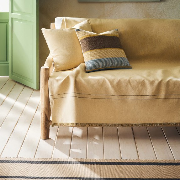 Ριχτάρι Πολυθρόνας Gofis Home Ziyi Wheat Yellow 339/04...