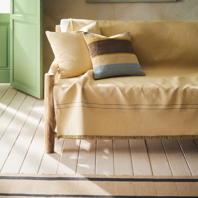 Ριχτάρι Πολυθρόνας Gofis Home Ziyi Wheat Yellow...