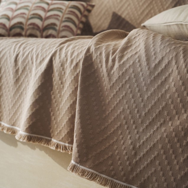 Ριχτάρι Πολυθρόνας Gofis Home Ori Hemp Beige...