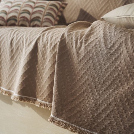 Ριχτάρι Πολυθρόνας Gofis Home Ori Hemp Beige 401/21 180x180