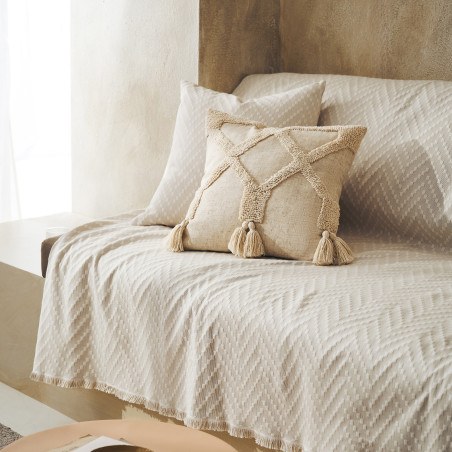 Ριχτάρι Τετραθέσιου Gofis Home Ori Natural Beige 401/06 180x350