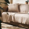 Ριχτάρι Πολυθρόνας Gofis Home Eliena Warm Beige 402/06 180x180