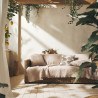 Ριχτάρι Πολυθρόνας Gofis Home Eliena Warm Beige 402/06 180x180