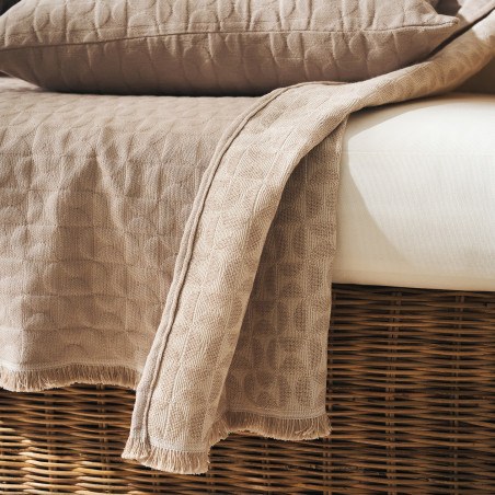 Ριχτάρι Πολυθρόνας Gofis Home Eliena Warm Beige 402/06 180x180
