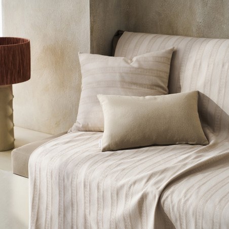 Ριχτάρι Τετραθέσιου Gofis Home Laurel Hemp Beige 731/04 180x350