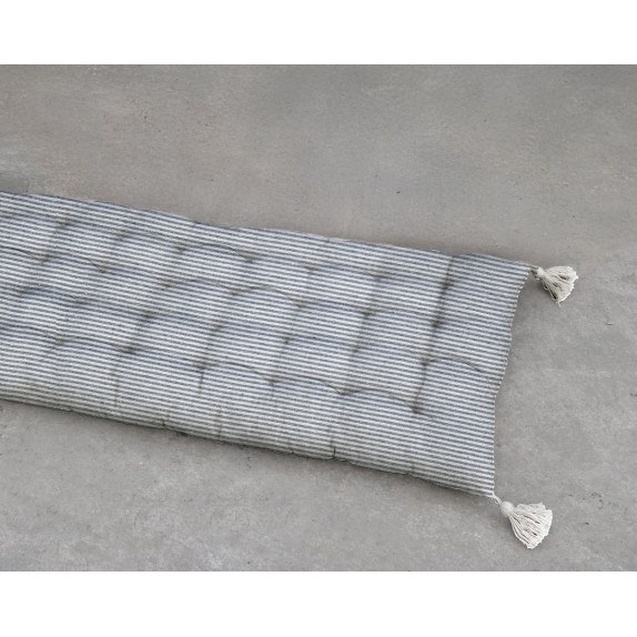 Μαξιλαροθήκη Διακόσμησης Δαπέδου Rythmos Sonia Ριγε Γκρι...