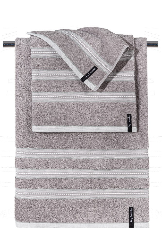 Guy Laroche - ΣΗΜΑΝΤΙΚΟ: Σε περίπτωση διαφοράς τιμής από το κατάστημα ισχύει παντα και μόνο η τιμή του καταστήματος Σετ Πετσέτες 3 Τεμαχίων Guy Laroche Trio Melanze