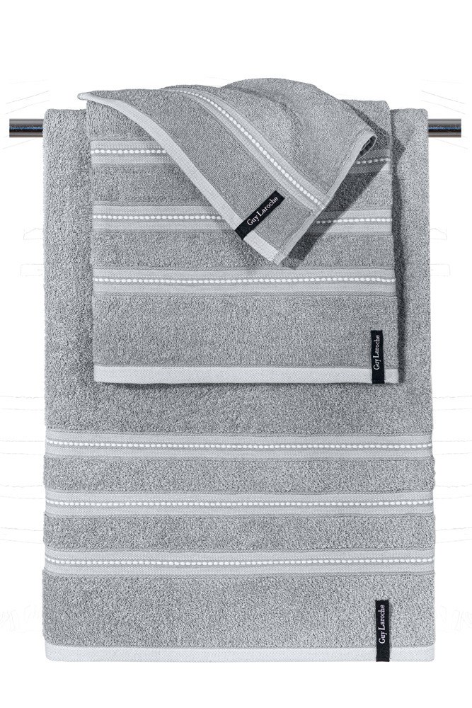 Σετ Πετσέτες 3 Τεμαχίων Guy Laroche Trio Grey