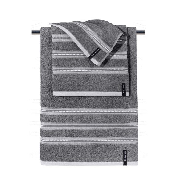 Σετ Πετσέτες 3 Τεμαχίων Guy Laroche Trio Anthracite