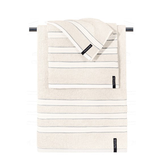 Σετ Πετσέτες 3 Τεμαχίων Guy Laroche Trio Cream