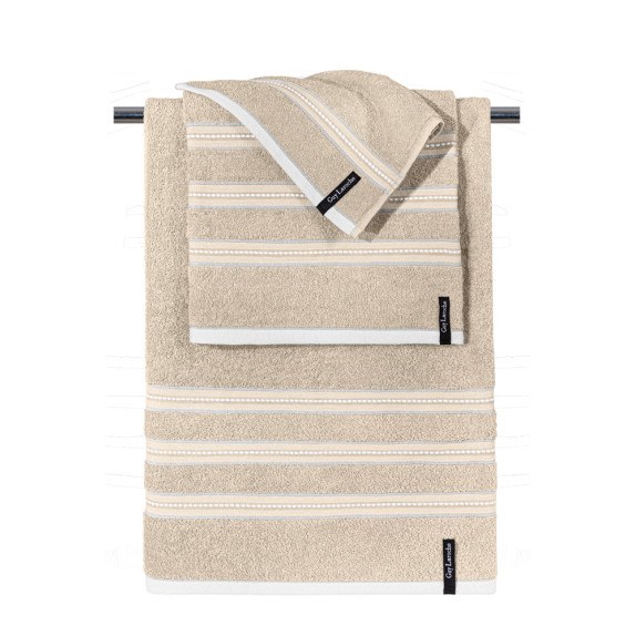 Σετ Πετσέτες 3 Τεμαχίων Guy Laroche Trio Beige
