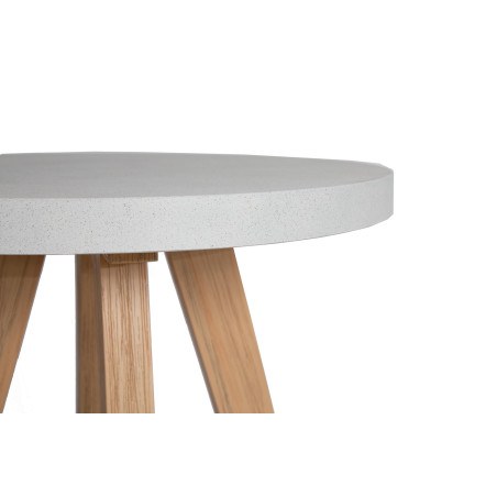 Τραπέζι Bistro Noria Terazzo White (70x70x75) Soulworks 0800019