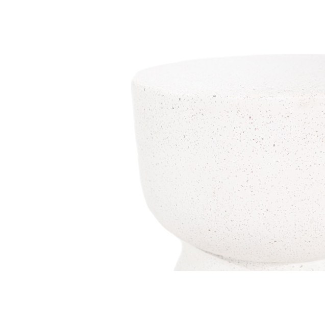 Σκαμπό Rieti Terazzo White Round (37x37x48)...