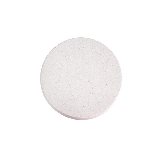 Τραπέζι Καθιστικού Rieti Terazzo White Round...