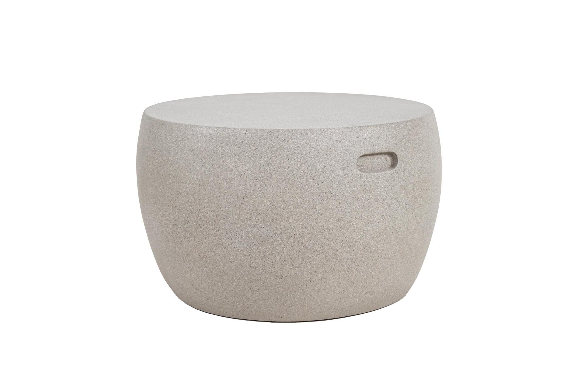 Τραπέζι Καθιστικού Randel Grey Round (60x60x39) Soulworks 0800052